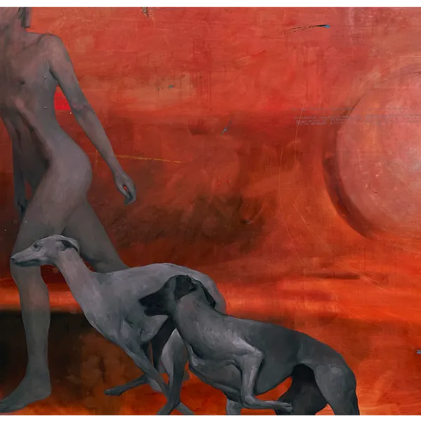 Obraz The law of surival  autorstwa ANNA VERIKI, rozmiar: 150x200 cm , wykonany z Oil on canvas , medium Painting, z Kyiv, Ukraine , część serii Series 1, cena: €4500