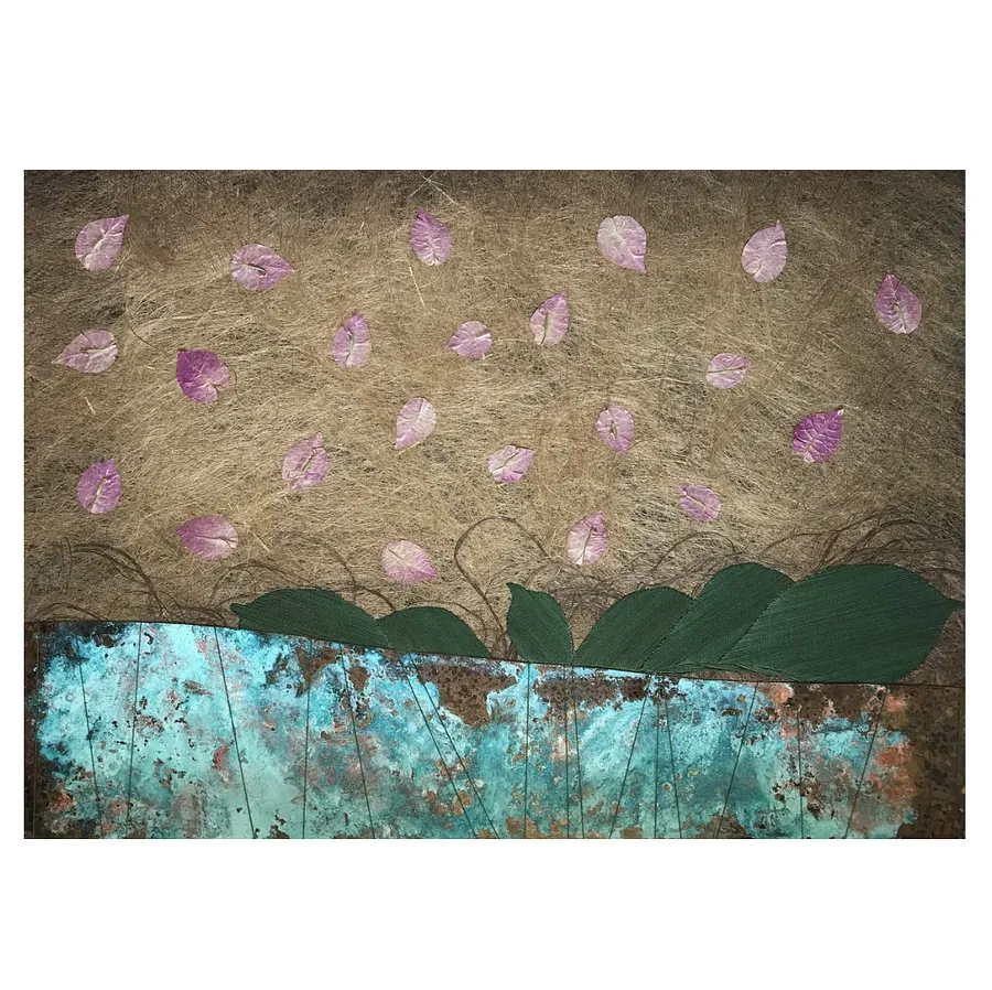 Obraz Untitled autorstwa Ткачук Ярослава , rozmiar: 50х70, medium Текстиль, cena: $350