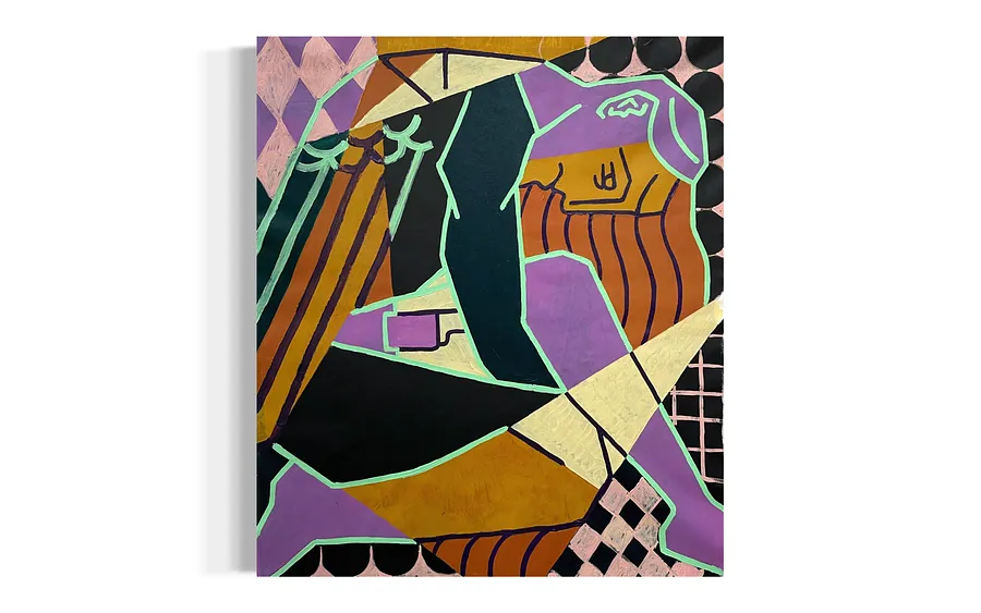 Immagine di Intensive cleansing 2 di Eduard Rybalevskyi, dimensioni: 80x95cm, materiali: Canvas, acrylic, medium: Painting, serie: Fragments of a myth, prezzo: $700 (≈ 31.640 грн)