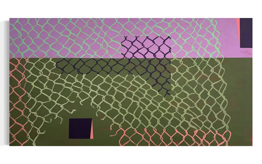 Immagine di Untitled di Eduard Rybalevskyi, dimensioni: 115x60, materiali: canvas, acrylyc, medium: Painting, città: Kyiv, serie: Grid, prezzo: $600 (≈ 27.143 грн)