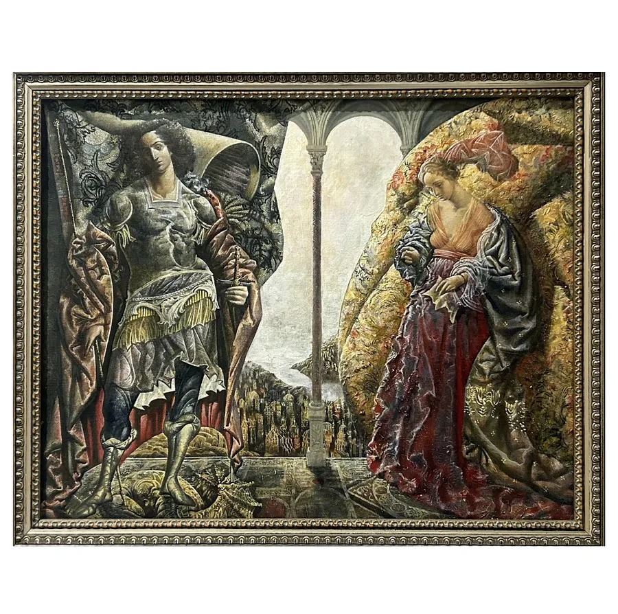 Immagine di Святий Юрій di Кудрявченко Олександр, dimensioni: 40х50, medium: Живопис, prezzo: $1500