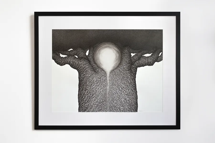 Image of Untitled by Alexander Makohon, size: 100 х 80 см, Graphics medium, part of the Tree of Life series, priced at $1000