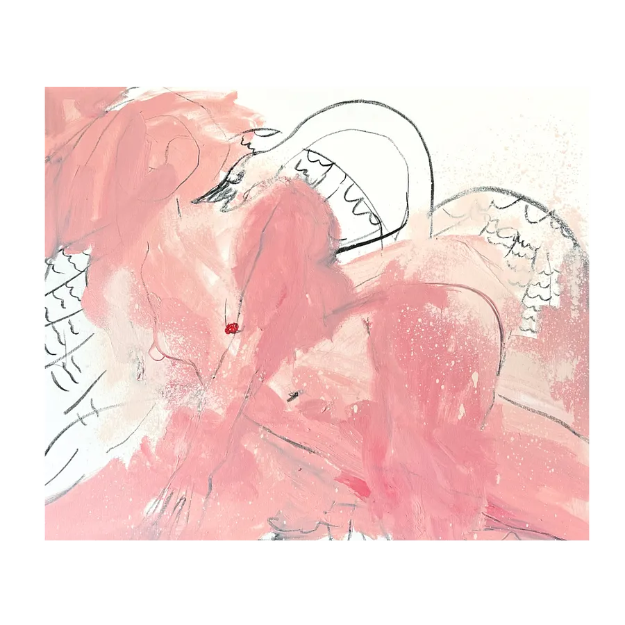 Image of Leda  by Notuko , size: 90x75, Painting medium, from Rivne , priced at €650