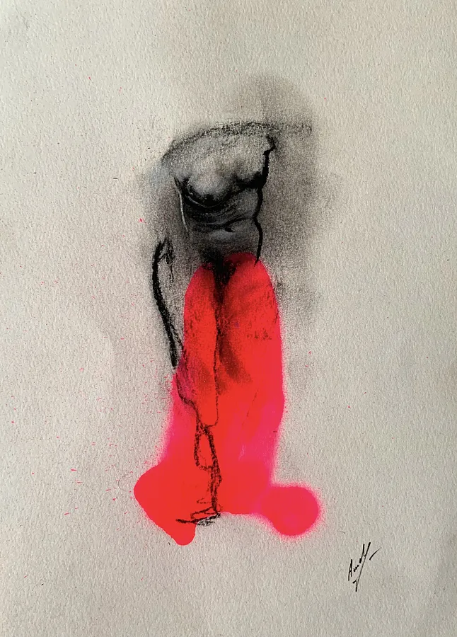 Image de Untitled par Adriana Shportan, taille : 21X29.7, médium Drawing, faisant partie de la série Sketches