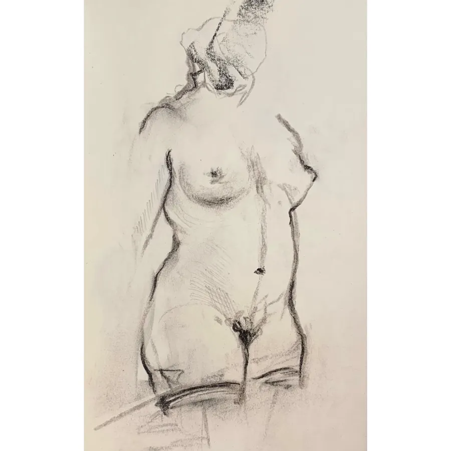 Image de Untitled par Adriana Shportan, taille : 8.5x12.5, médium Drawing, faisant partie de la série Sketches, au prix de £50