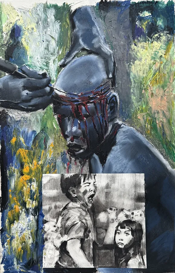 Obraz Untitled autorstwa kohinooooooooooooor, rozmiar: 45.7 x 30.5 см | 18 x 12 in, medium Графіка, cena: €170