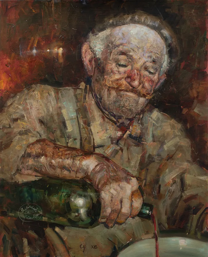 Obraz Untitled autorstwa Владислав Шерешевський, rozmiar: 80х65 cm, medium Живопис, cena: $2000