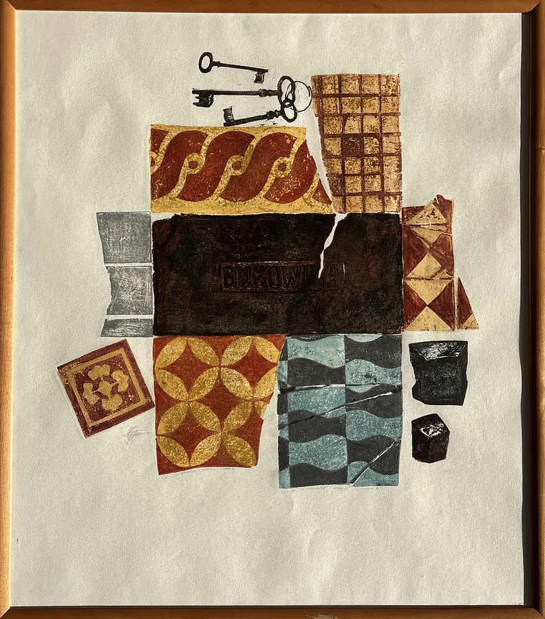 Obraz Untitled autorstwa Shum Art Gallery, rozmiar: 73 х 63 cм, medium Ліногравюра