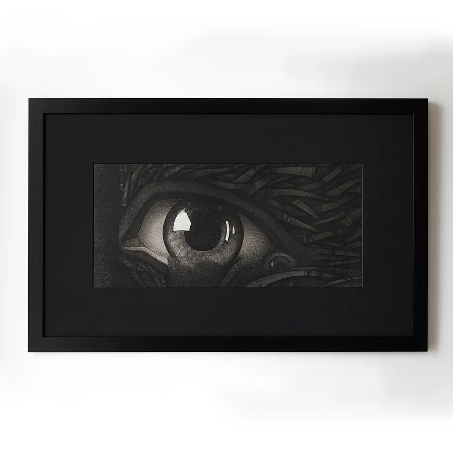 Bild von Untitled von Олександр Макогон, Größe: 77 х 49 см, Графіка Medium, zum Preis von $350