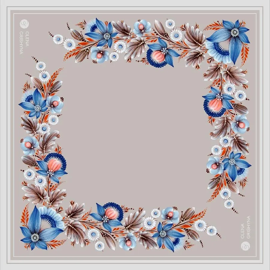 Immagine di Untitled di Олена Грішина, dimensioni: 65x65 см, medium: Шовкові хустини, prezzo: €53