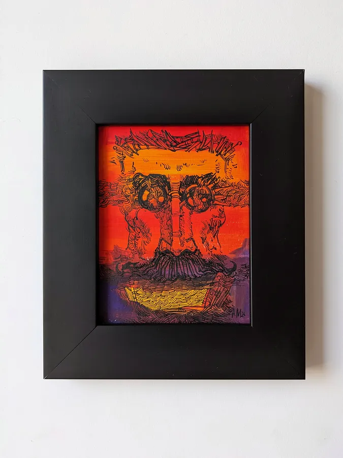 Image of Untitled by Alexander Makohon, size: 17 х 14 см, Graphics medium, priced at $30