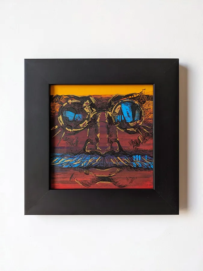 Image of Untitled by Alexander Makohon, size: 18 х 18 см, Graphics medium, priced at $35