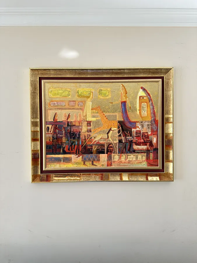 Зображення "Молодий кінь" від Роман Опалинський, розмір: 100x80cm, матеріали: олія/дерево, медіум: Живопис, місто: Городок
