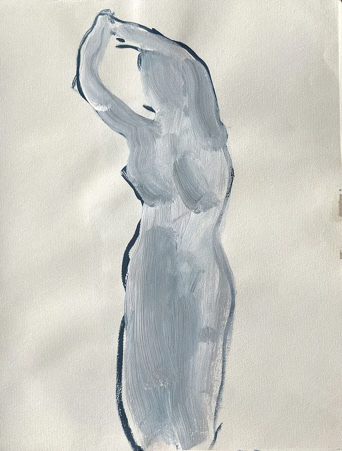 Imagen de IMG de ANNA VERIKI, tamaño: 21x28 cm, hecho de Paper, medio Graphics, de Kyiv, parte de la serie Horses, con un precio de €100