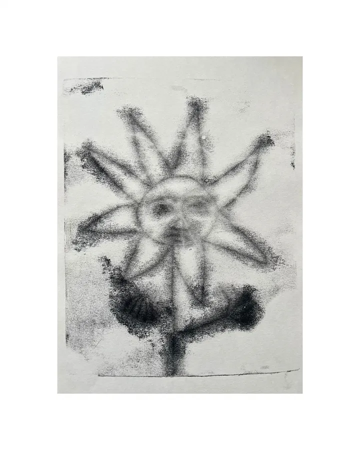 Image of Сонях злиться by Olha Dovhan-Levytska, size: A4, made of monotype, Graphics medium, from Lviv, priced at $50
