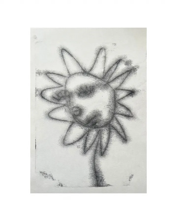 Image of Сонях втомився by Olha Dovhan-Levytska, size: A4, made of monotype, Graphics medium, from Lviv, priced at $50