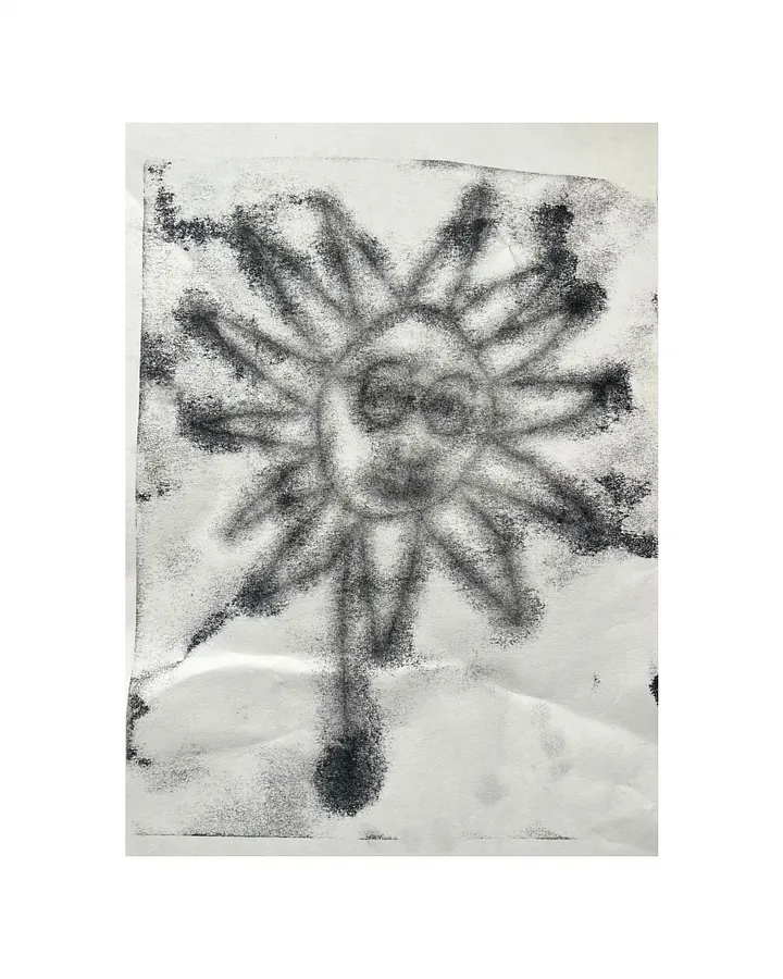 Image of Сонях з окулярами by Olha Dovhan-Levytska, size: A4, made of monotype, Graphics medium, from Lviv, priced at $50