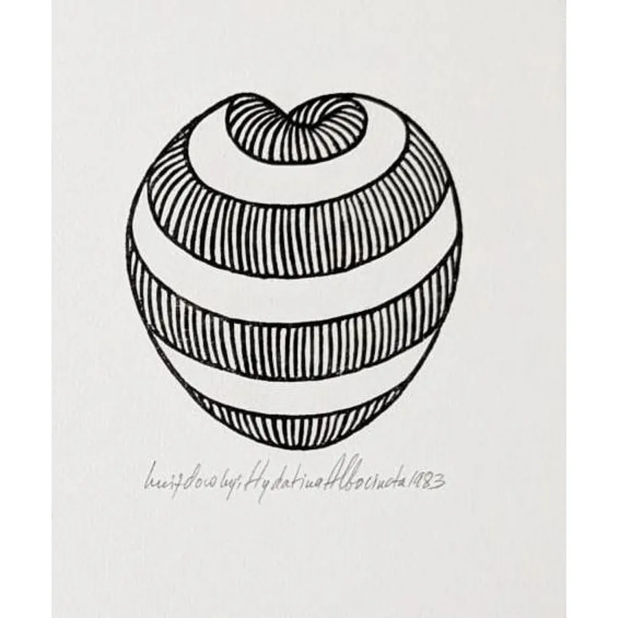 Image of Untitled by Hnizdovsky Jacques , size: 8 х 8 см, Woodcut medium, part of the Unnumbered series, priced at $550