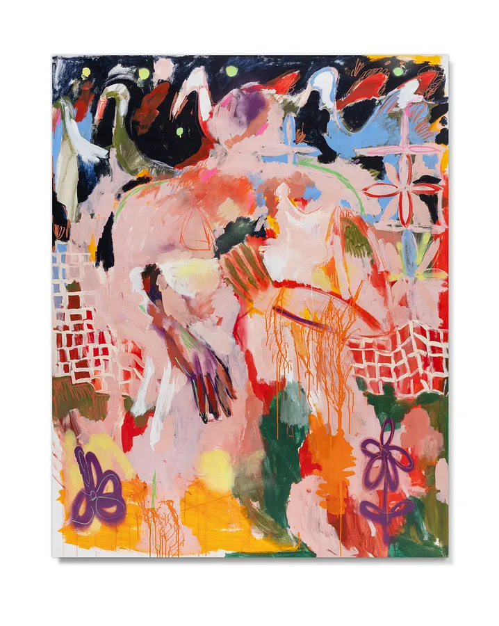 Immagine di Untitled di Notuko , dimensioni: 140x180 , medium: Painting, serie: birds, prezzo: €3500