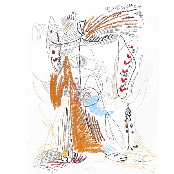 Imagen de Birds de Notuko, tamaño: 50x70, hecho de mixed media on paper , medio Obra gráfica, de Rivne Ukraine , con un precio de €250