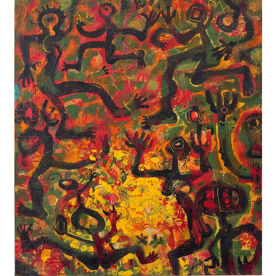 Image of Untitled by Романишин Роман, size: 100 х 90 см, Painting medium, priced at $3200
