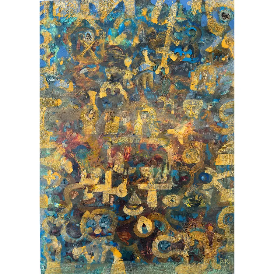 Image of Untitled by Романишин Роман, size: 160 х 100 см, Painting medium, priced at $4800