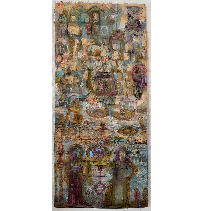 Image of Untitled by Романишин Роман, size: 100 х 90 см, Painting medium, priced at $2200