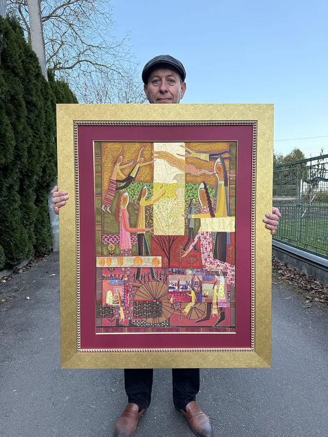 Зображення "IMG" від Роман Опалинський, розмір: 110х90см, матеріали: картон/акрил, медіум: Графіка, місто: Городок, ціна: $1000