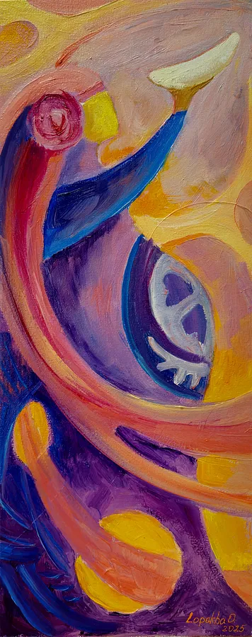 Obraz Untitled autorstwa Оксана Лопоха, rozmiar: 50х20, medium Живопис, część serii Фігури, cena: $650