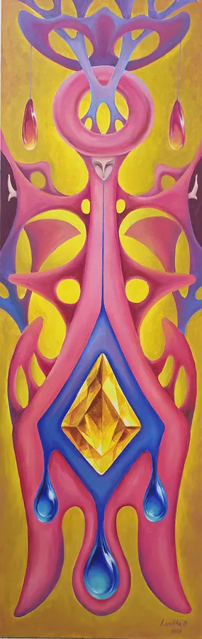 Obraz Untitled autorstwa Оксана Лопоха, rozmiar: 162х51см, medium Живопис, część serii Фігури, cena: $2900