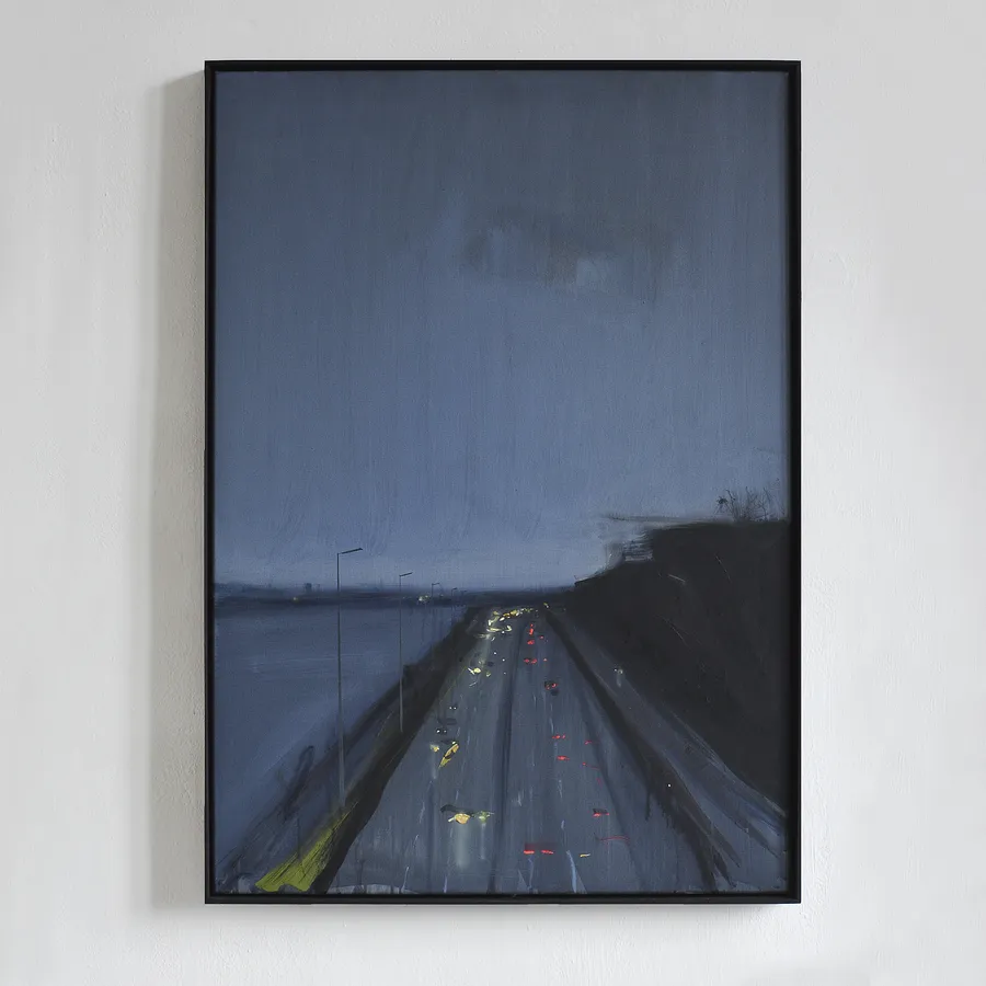 Image of Lights Back soon by Igor Nekraga, size: 100x70, Painting medium, part of the Acrylics series, priced at $1300