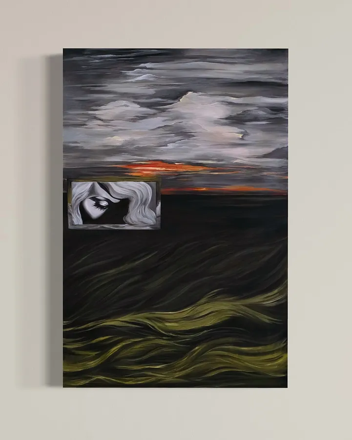 Immagine di « Premonition » di Оксана Польняк, dimensioni: 135 х 95 см, prezzo: €2000
