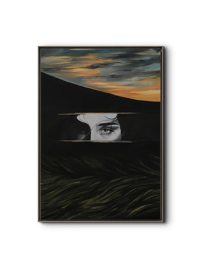 Image of « Soul » by Оксана Польняк, size: 50 х 70 см, made of Олія, полотно, Живопис medium, from Тернопіль, part of the Melanholy series, priced at €500