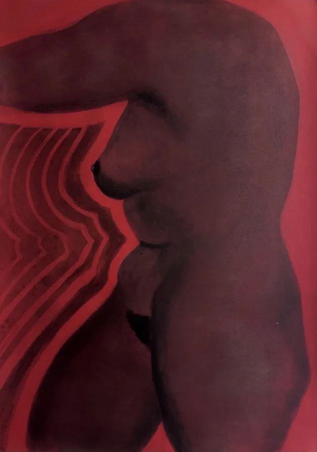 Image of Червона. Рух by Дарʼя Бутряшкіна , size: 100x70 см, Графіка medium, priced at $190