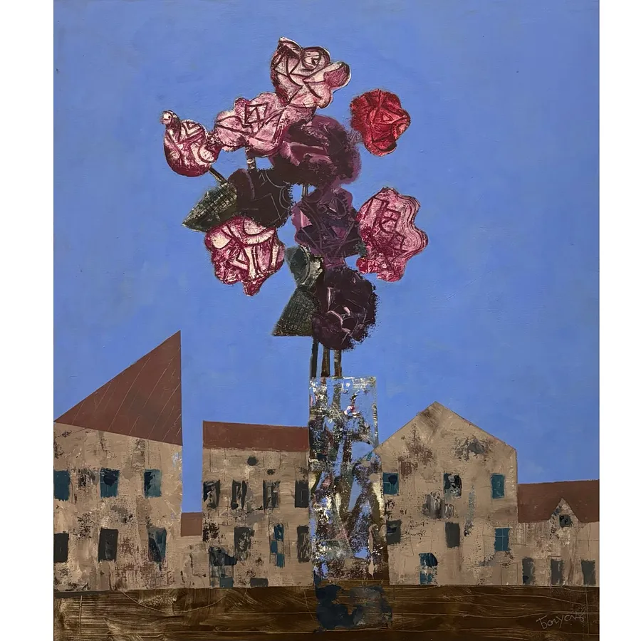 Obraz Без назви autorstwa Богуславський Володимир , rozmiar: 100 х 85 см, medium Живопис, część serii 51/100, cena: $2400