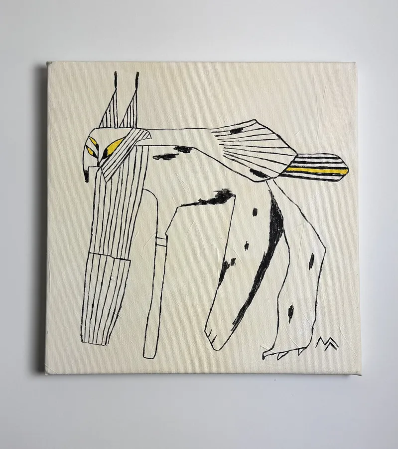 Obraz без назви autorstwa Marta Leszak, rozmiar: 30x40cm, wykonany z акрил, полотно, medium Malarstwo, z Львів, cena: ₴3500