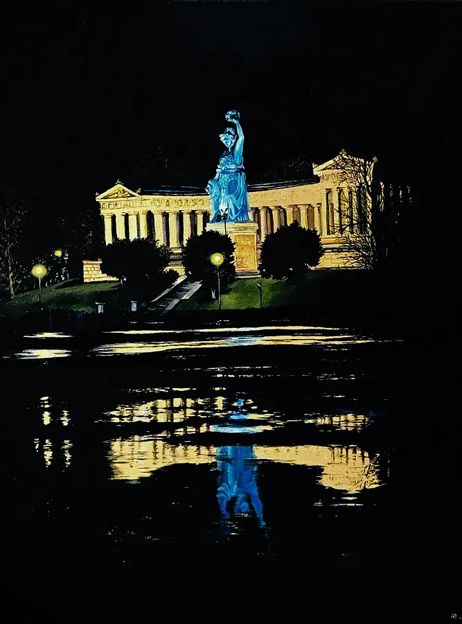 Image of Berezniak Das Mutterland 60х80 by Nataliia Berezniak, size: 60х80 cm