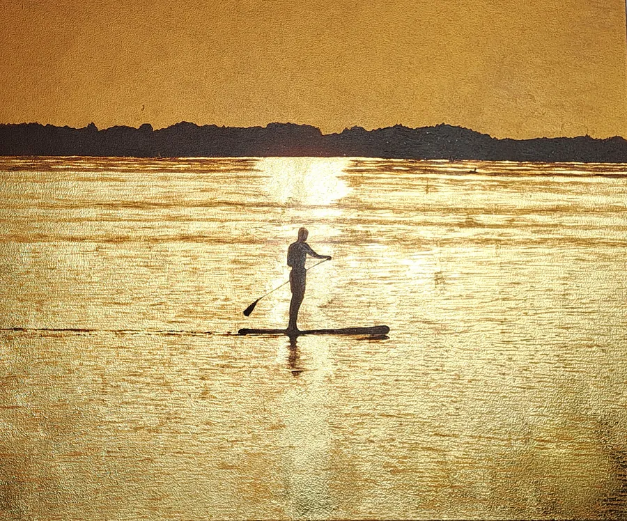 Image of 2Mb Berezniak Gelassenheit Painting by Nataliia Berezniak