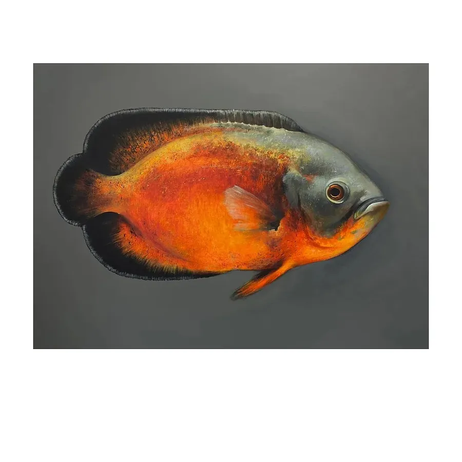 Imagen de Red Oscar de Milana Levadna, tamaño: 120x90 cm, hecho de Acrylic on canvas, medio Живопис, de Kharkiv
