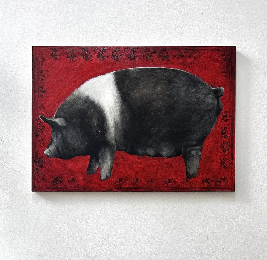 Obraz Motherhood autorstwa Milana Levadna, rozmiar: 50x70 cm, wykonany z Acrylic on canvas, medium Живопис, z Lviv