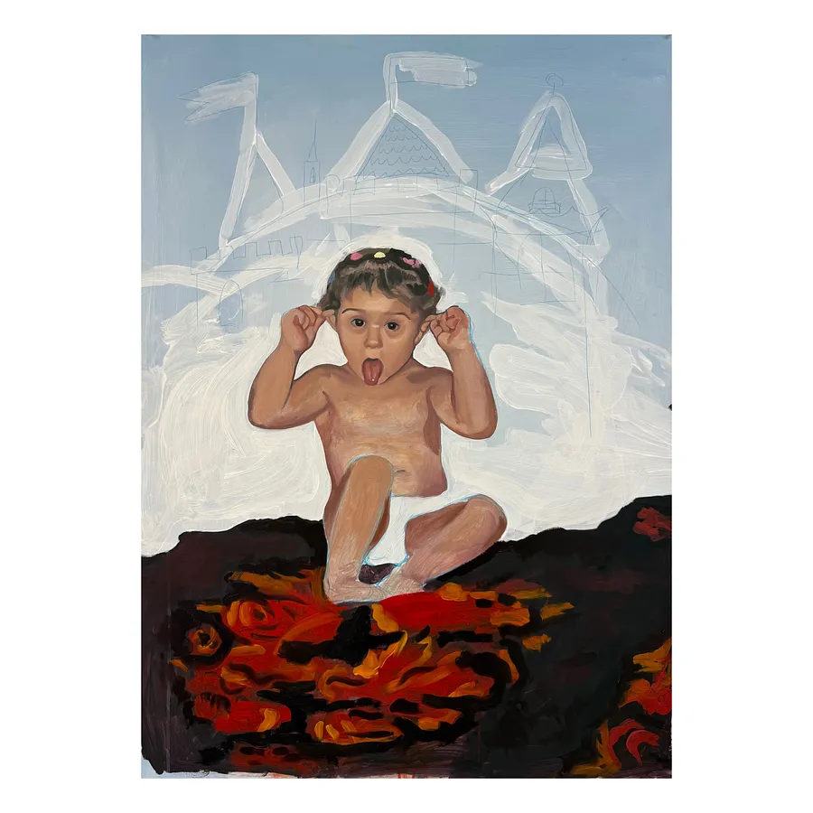 Imagen de Fruzia de Adriana Shportan, tamaño: 100x70, hecho de oil on canvas, de London, con un precio de £900 (≈ 54,526 грн)