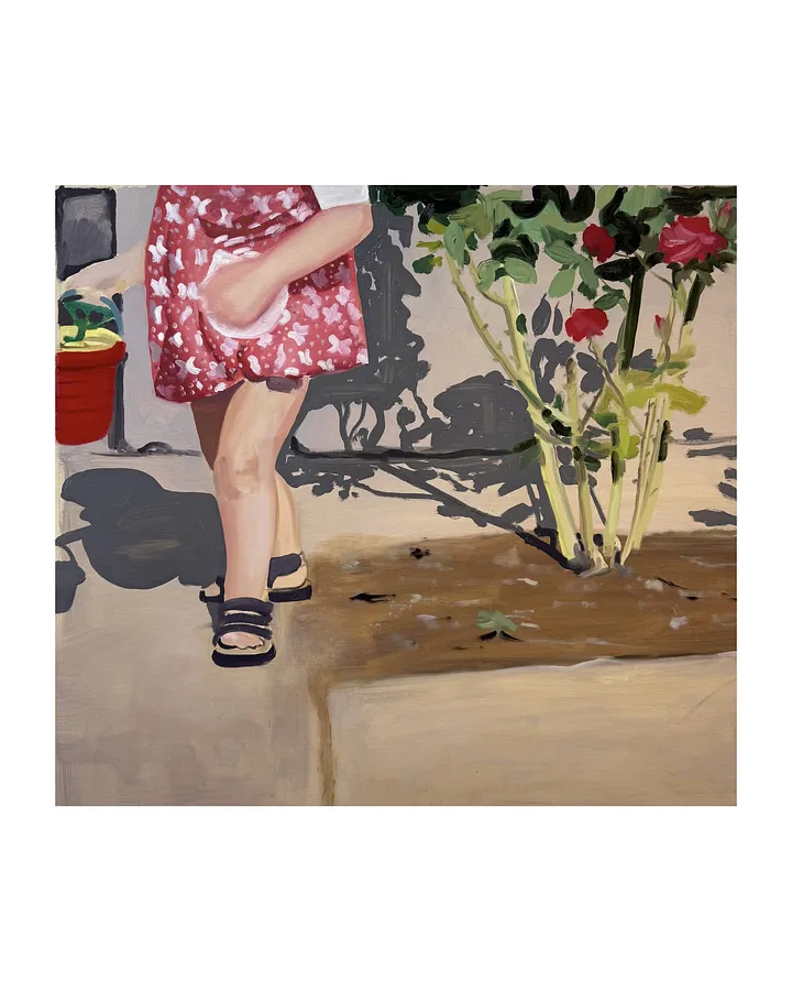 Imagen de Day and night (day) de Adriana Shportan, tamaño: 70x80, hecho de oil on canvas, medio Painting, de London, con un precio de £700 (≈ 42,186 грн)