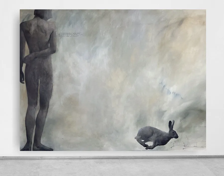 Imagen de “Distancing” de ANNA VERIKI, tamaño: 150x200 cm, hecho de Oil on canvas , medio Painting, de Kyiv , parte de la serie Series 1, con un precio de €4500