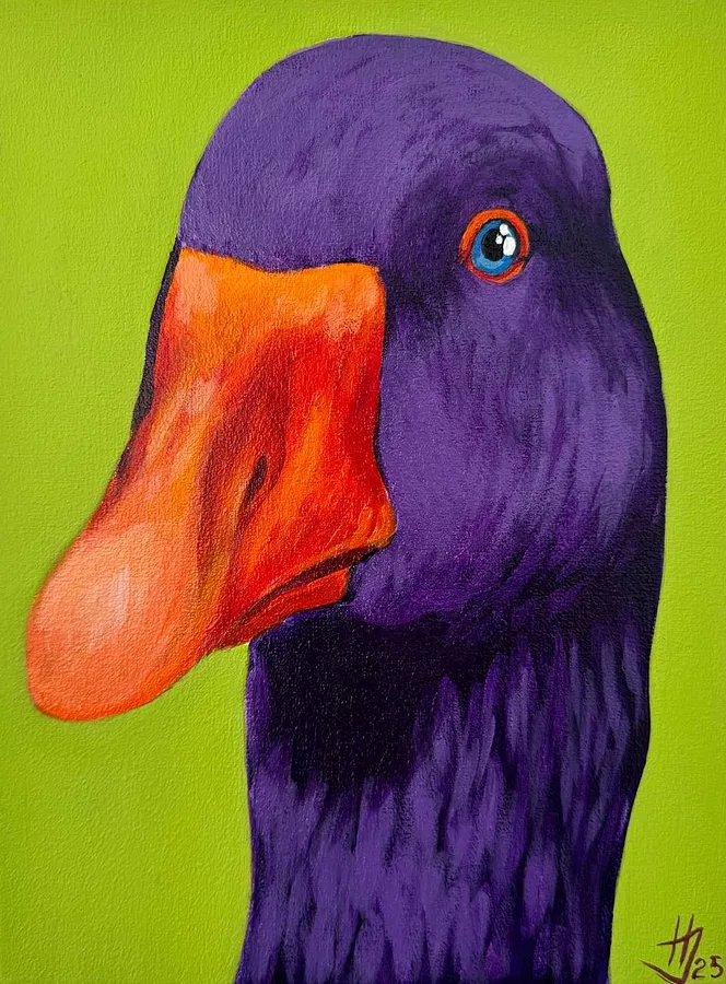 Immagine di Goose di Ivanka Nechyporyk, dimensioni: 18x24 cm, medium: Painting, prezzo: $200