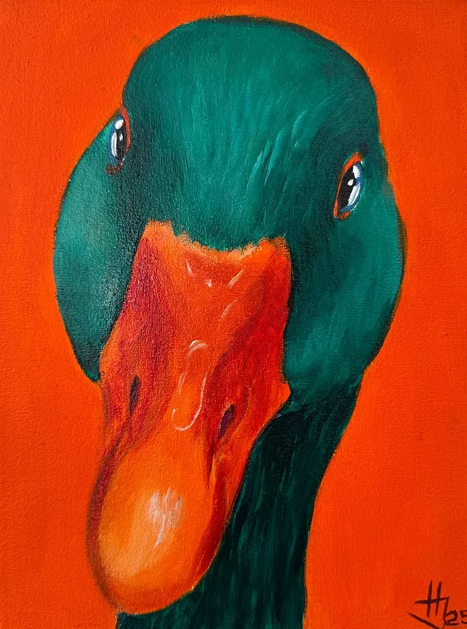 Immagine di Goose di Ivanka Nechyporyk, dimensioni: 18x24 cm, medium: Painting, prezzo: $200