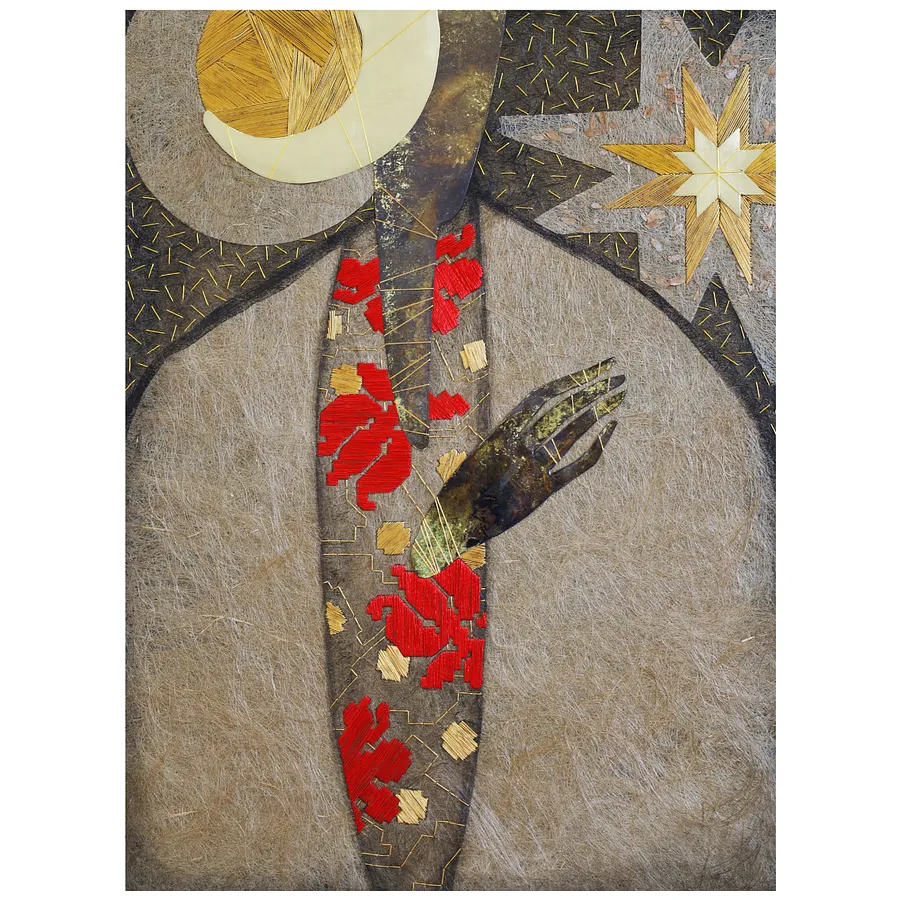 Obraz Надвечір'я autorstwa Ткачук Ярослава , rozmiar: 80 х 60 см, medium Текстиль, cena: $800