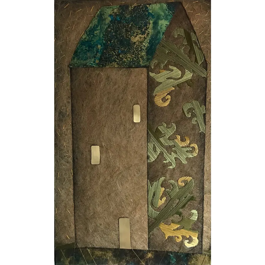 Image de Квітнева 7 par Ткачук Ярослава , taille : 75 х 45 см, médium Текстиль, au prix de $550