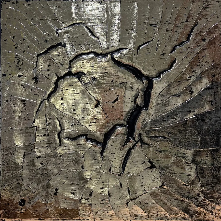 Image de Біле золото par Руслан Тремба, taille : 40 х 40 см, médium Живопис, au prix de $800