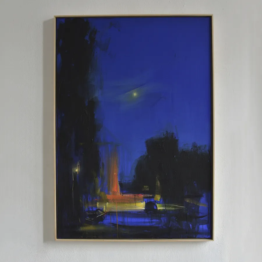 Obraz Kyiv yard autorstwa Igor Nekraha, rozmiar: 100x70, medium Живопис, część serii Acrylics, cena: $1200