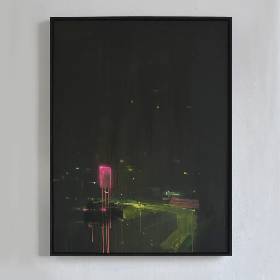 Obraz Blackout on Lvivska Square autorstwa Igor Nekraha, rozmiar: 100x75, medium Живопис, część serii Acrylics, cena: $1200